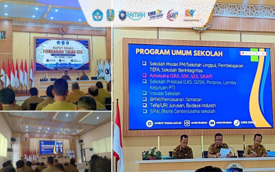 SMKN 1 Tuban Gelar Rapat Pembagian Tugas Guru dan Tenaga Kependidikan Tahun Ajaran 2026/2027